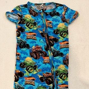 Posh Peanut Hot Wheels Romper